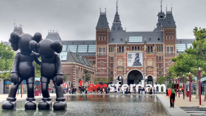 SUR LES RIVES D'AMSTERDAM - 958